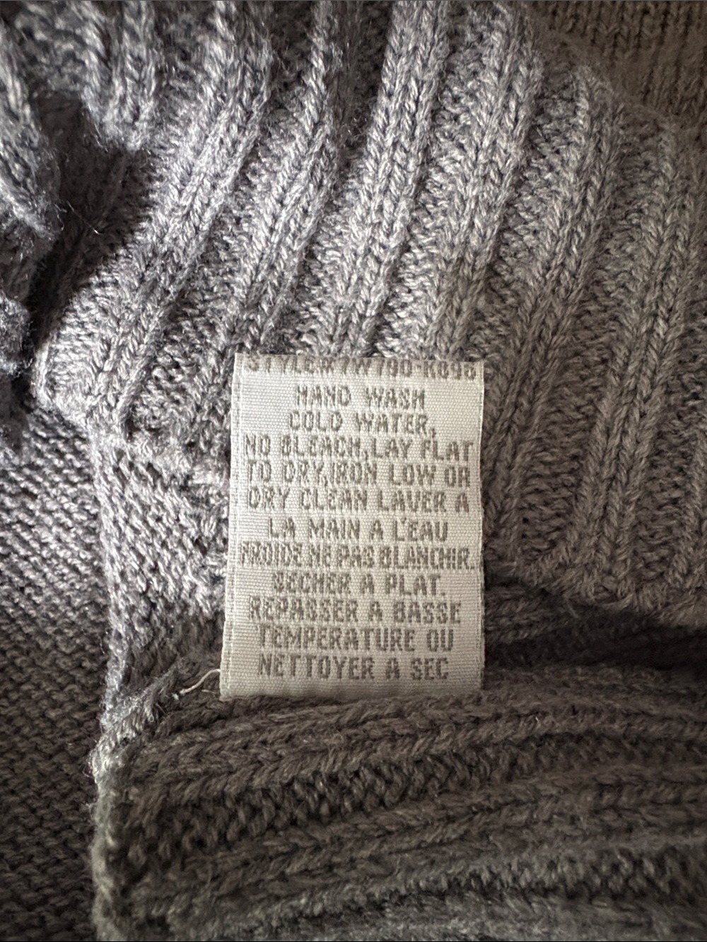 Suzy Shier Gray Cowl Neck Sweater - Picture 13 of 13